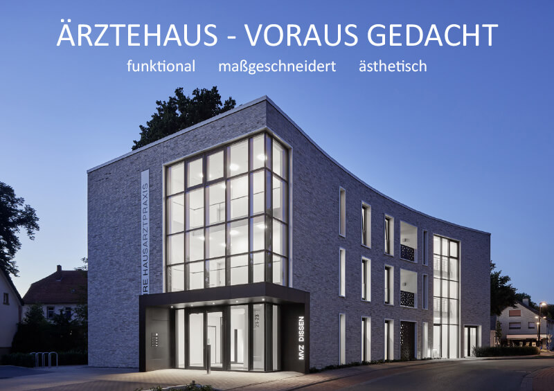 Projektbericht hochwertiges Ärztehaus | Architektur Niedersachsen