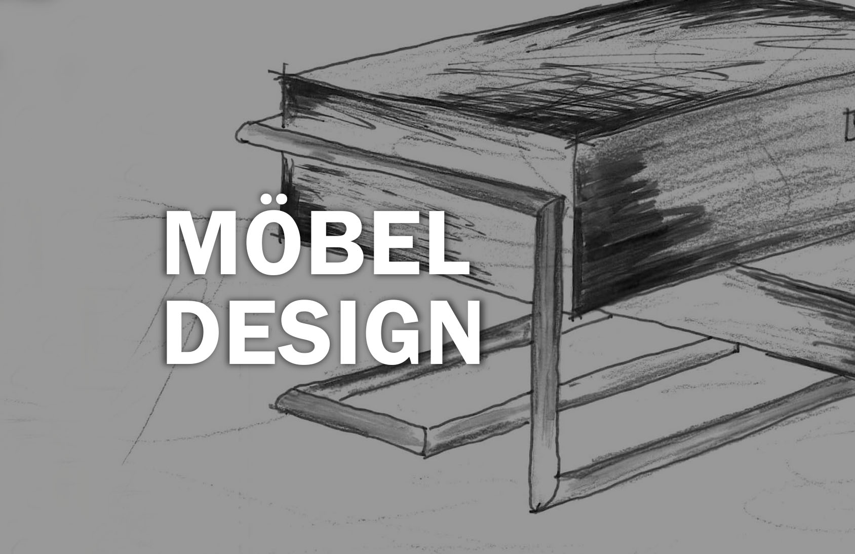 Skizze eines Entwurfes für einen Sessel | Möbeldesign