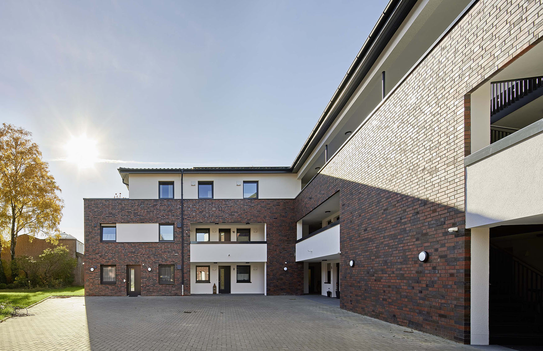 Neubau eines modernen Mehrfamilienhauses | Architektur Osnabrück