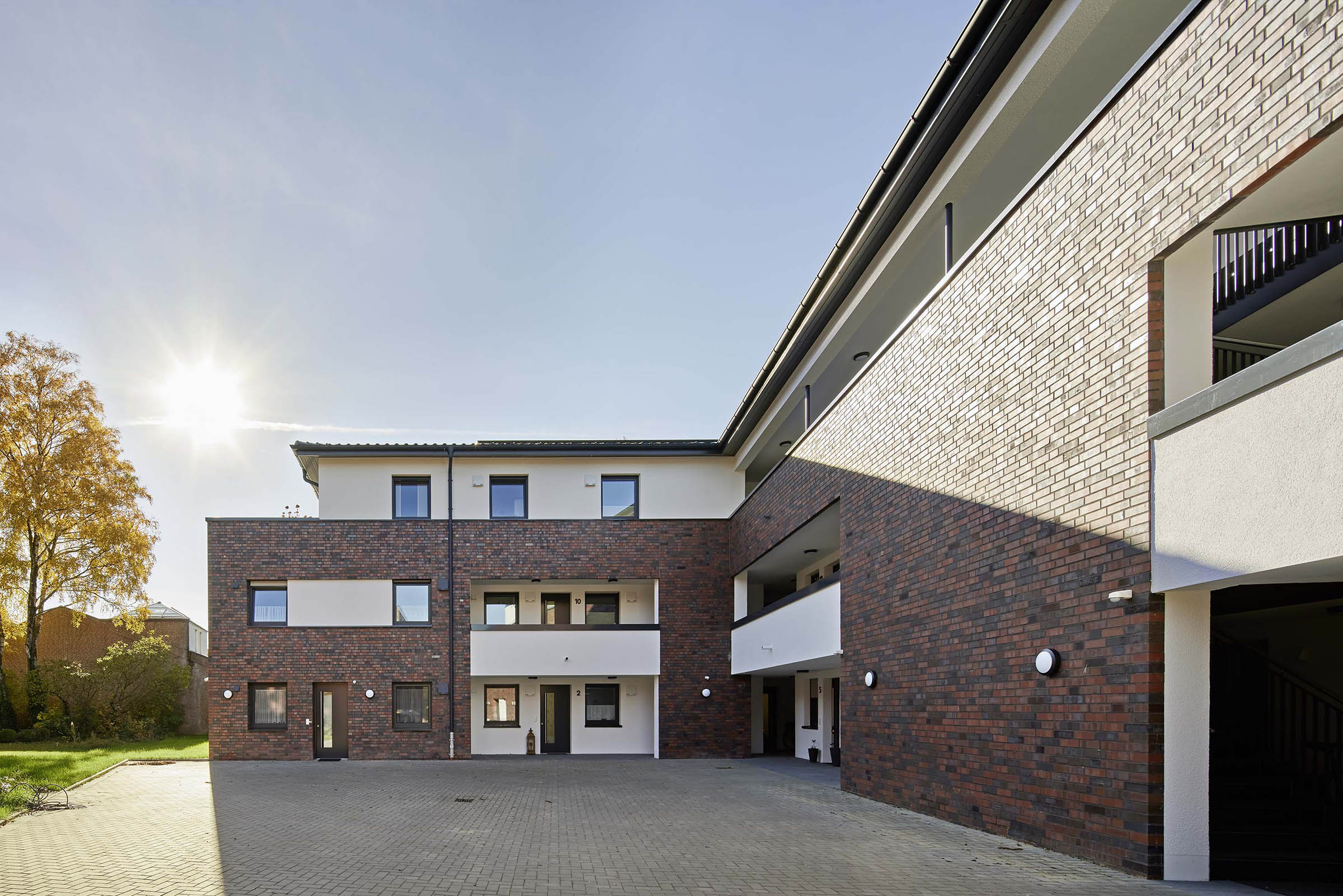 Neubau eines modernen Mehrfamilienhauses | Architektur Osnabrück