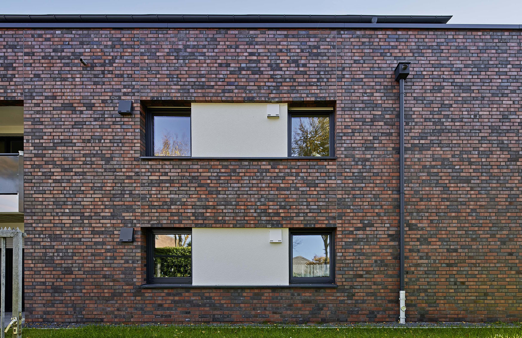 Mehrfamilienhaus mit moderner Klinkerfassade | Architektur Osnabrück