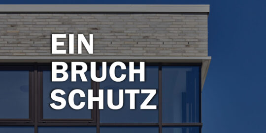 Klinkerbau in Kombination mit Pfosten-Riegel-Fassade | Einbruchschutz Architektur