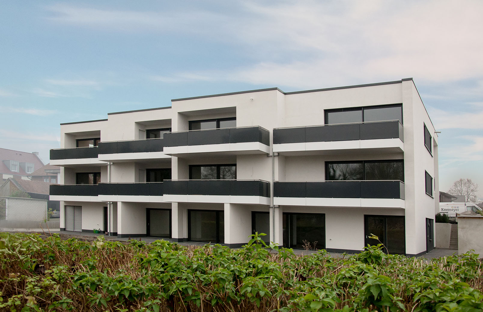 Neubau einer modernen Wohnbebauung in Niedersachsen | Architektur Wohnen