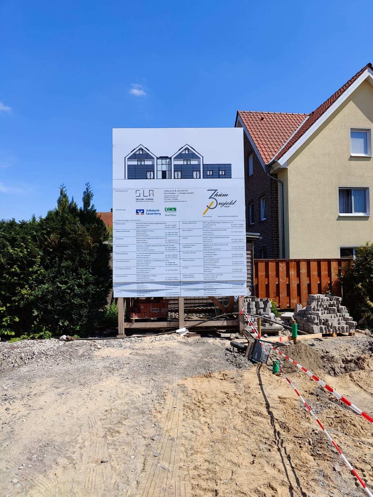Baustart zum Neubau einer Tagespflege - Architekturbüro Osnabrück