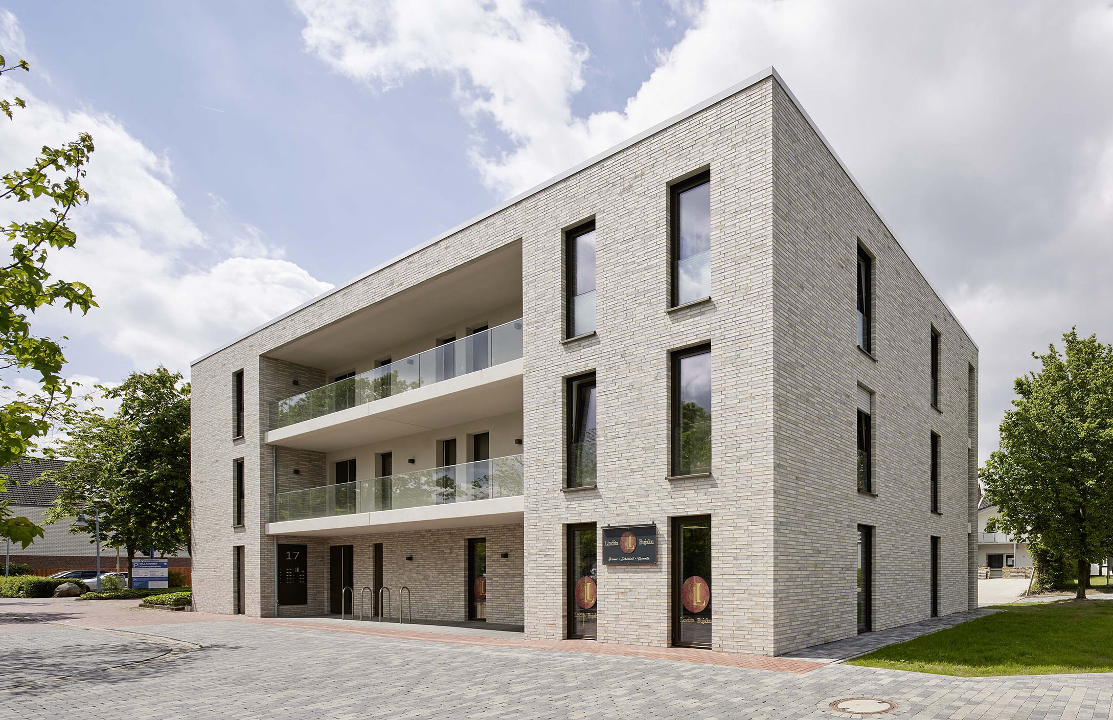 Mehrfamilienhaus mit moderner Klinkerfassade | Architekt Osnabrück