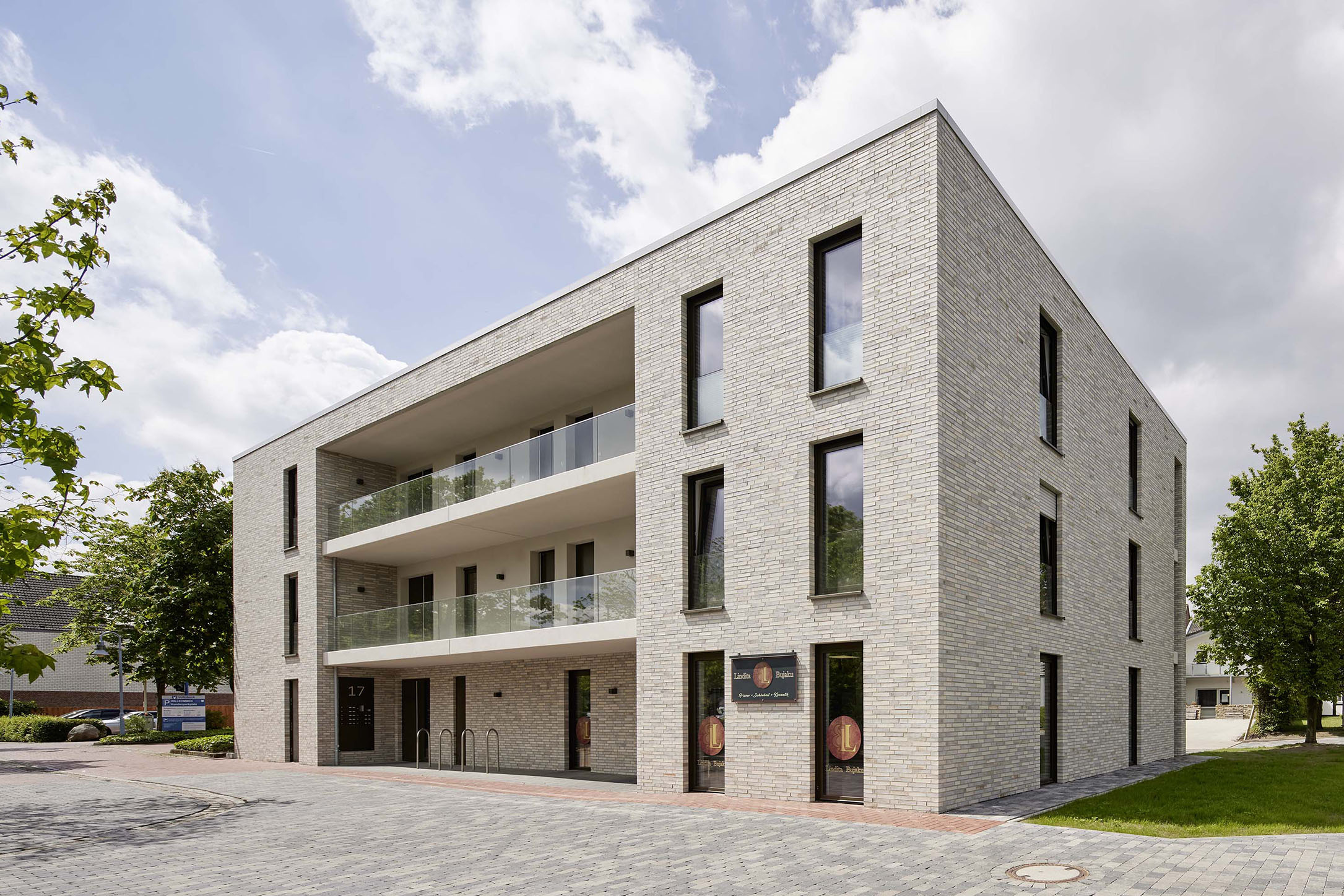 Mehrfamilienhaus mit moderner Klinkerfassade | Architekt Osnabrück