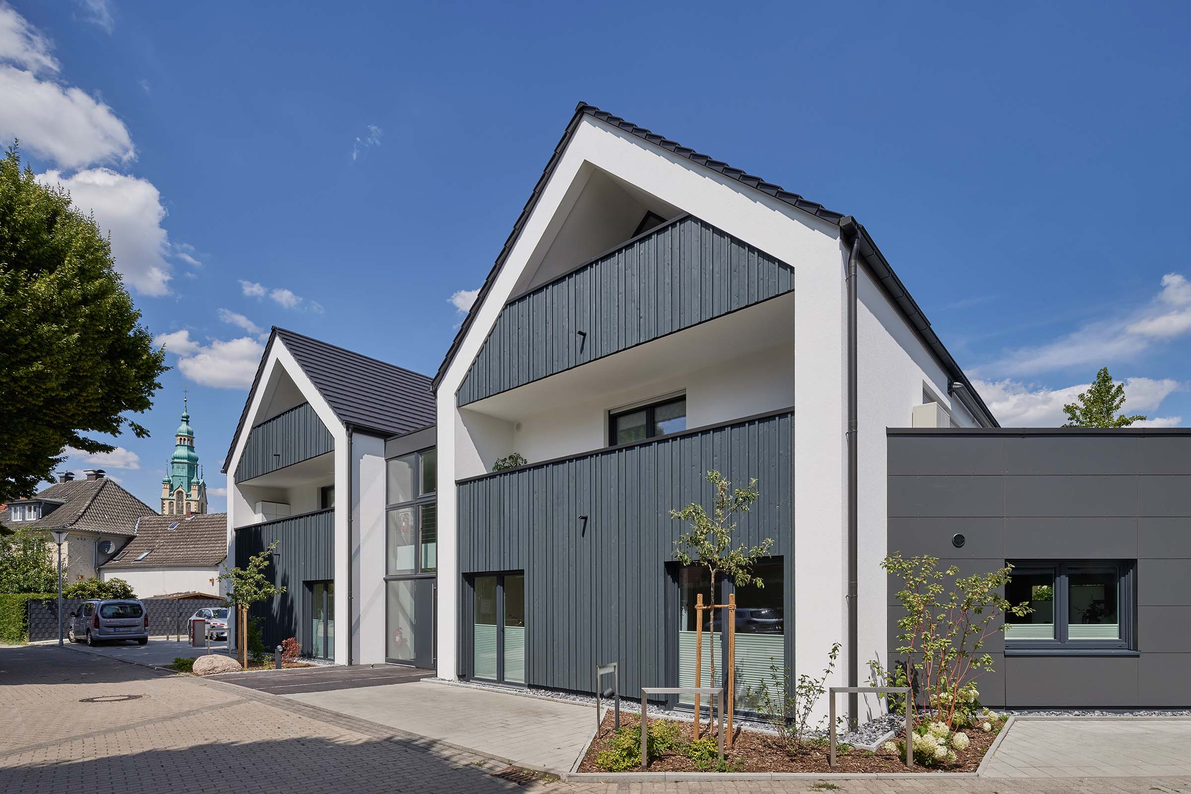 Moderne Tagespflege mit nachhaltiger Holzfassade | Architektur Sassenberg