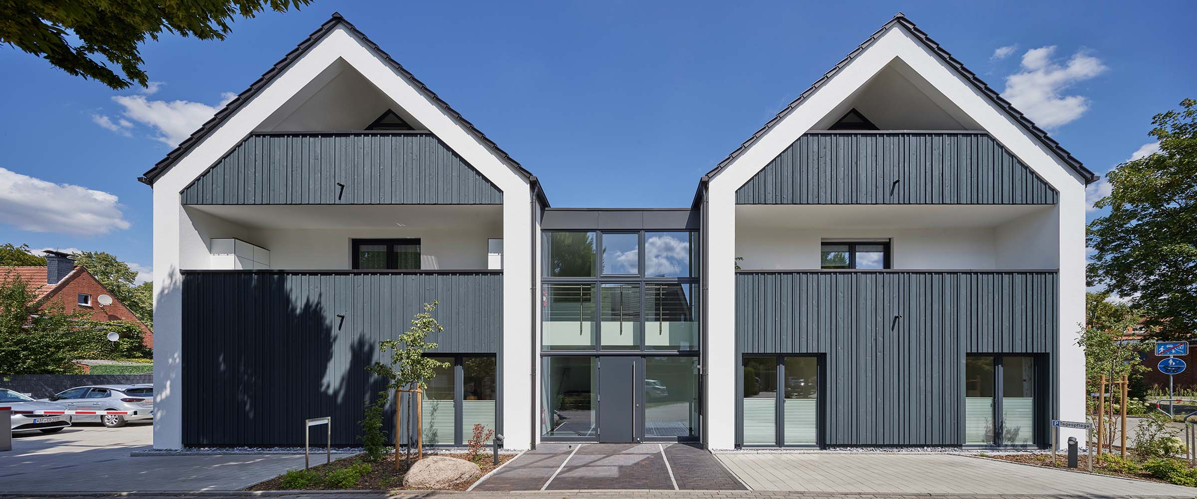 Tagespflege mit moderner Holzfassade | Architektur Sassenberg